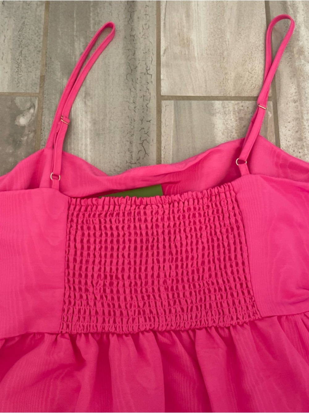 NWT Kate Spade New York x Target Tiered Ruffle Midi Tank Dress Pink 2X - Picture 12 of 13